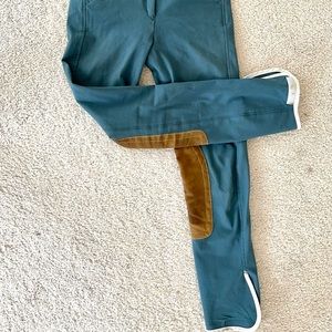 Tailored Sportsman Girls Breeches - Beautiful Teal